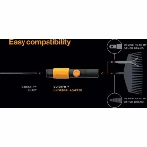 FISKARS® QuikFit™ Adapter Für Geräte-Köpfe Anderer Hersteller 12