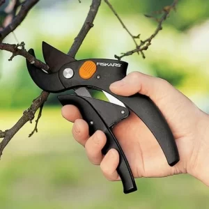 Fiskars Gelenk Gartenschere P53 PowerLever™ Amboss Bis Ø 20 Mm 9