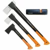 FISKARS Set Spaltaxt X25-XL + X17-M + X10-S + Xsharp Schärfer 19