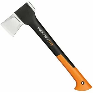 FISKARS Set Spaltaxt X21 – L + X11 – S + Xsharp Schärfer + Handschuhe 11