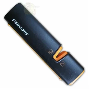 FISKARS Set Spaltaxt X21 – L + X11 – S + Xsharp Schärfer + Handschuhe 13
