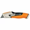 FISKARS 1027223 CarbonMax Universalmesser Cuttermesser Mit Einziehbarer Klinge 10