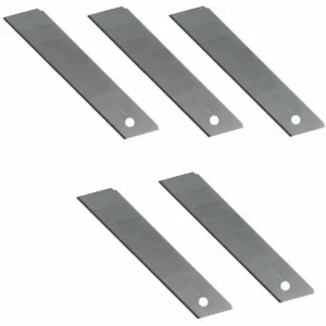 FISKARS CarbonMax 5 Stück Cuttermesserklingen 25mm Bis Zu 24x Länger Scharf, 1027233 6