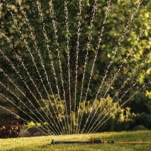 FISKARS® Wassersparender Sprinkler Mit Metallfuß Für Bis Zu 17,5 X 19 M 9
