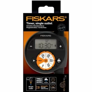 FISKARS® Wasserzeitschaltuhr Einzelanschluss Mit 1 Ausgang 9