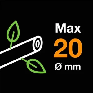 Fiskars Bypass Gartenschere Light P57 Zweige Astschere Rosenschere Länge 18 Cm 6